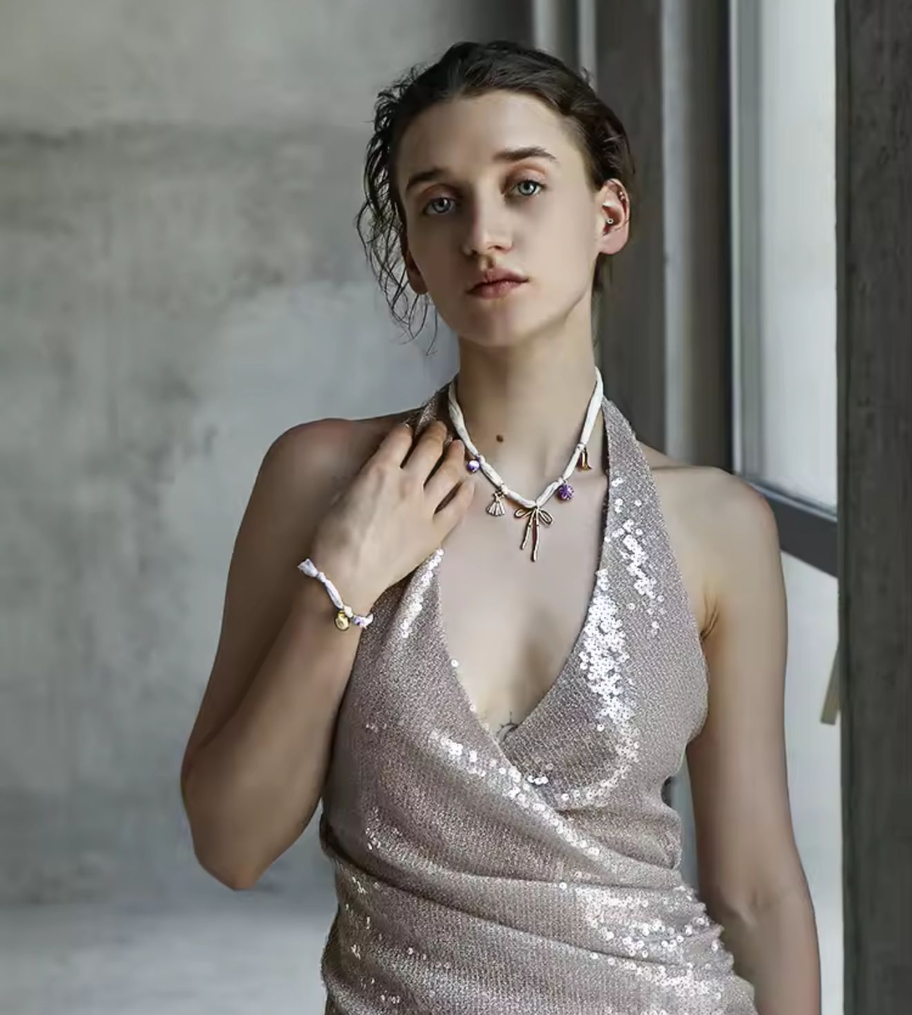 Bow Ribbion necklace