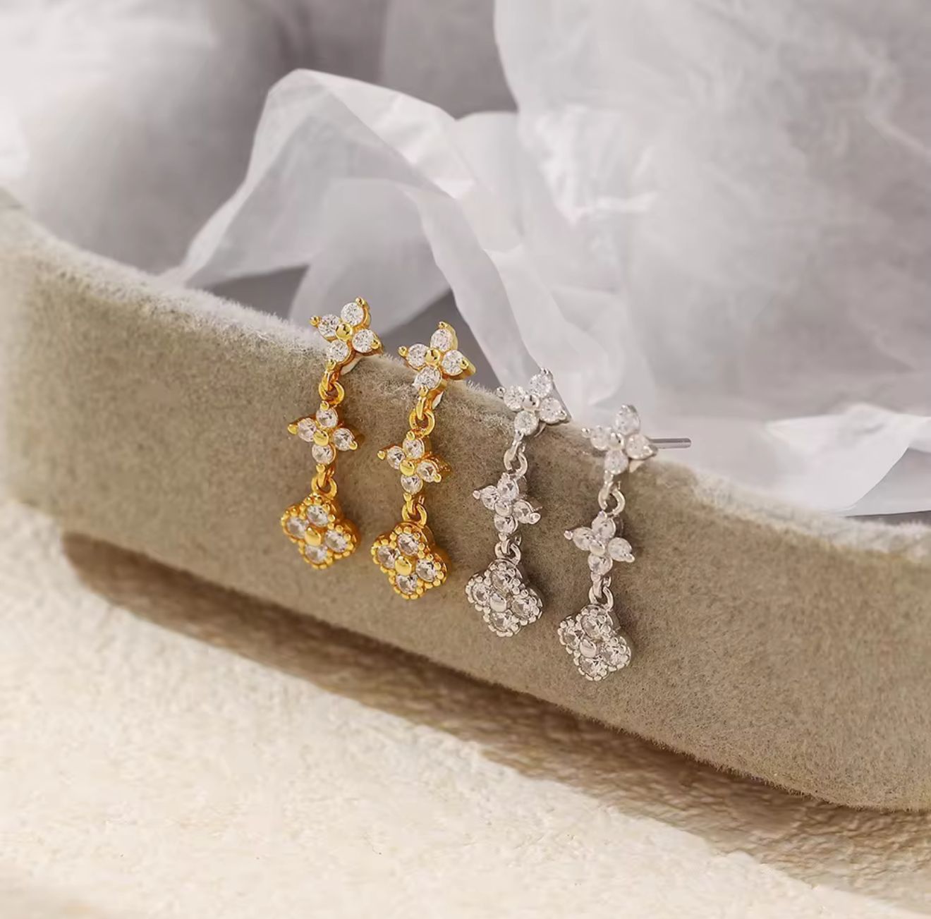 Bali Leaf Earrings