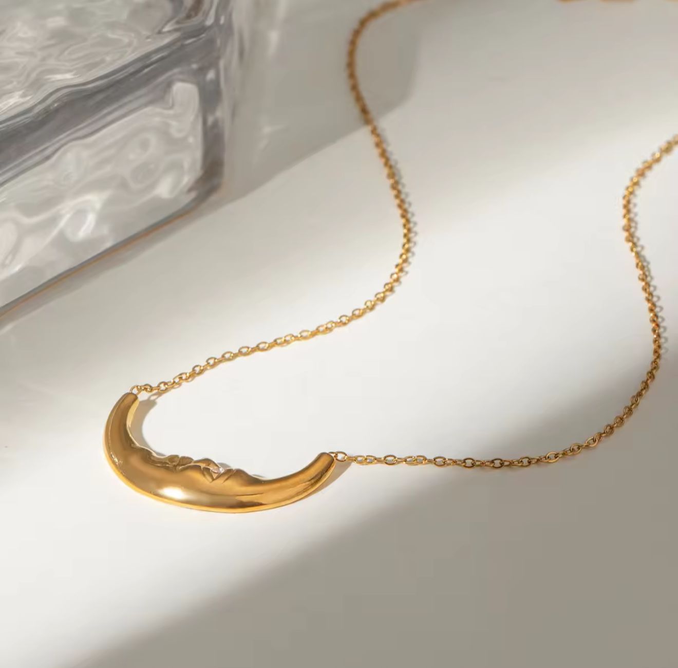Moon necklace