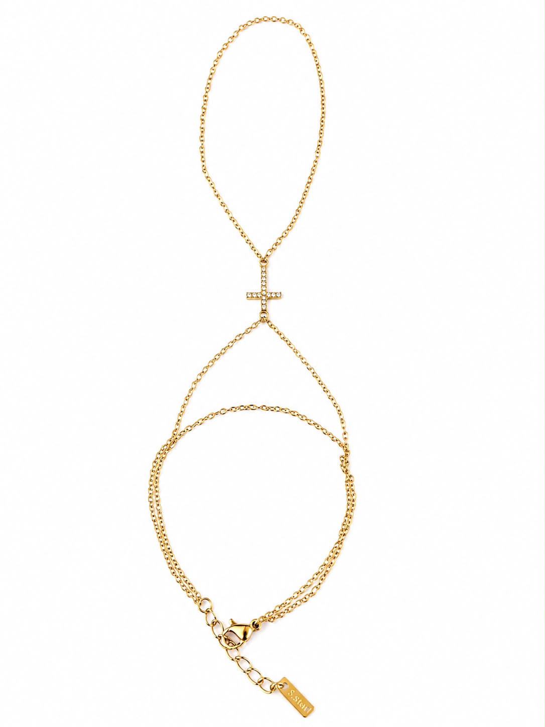 Cross hand chain
