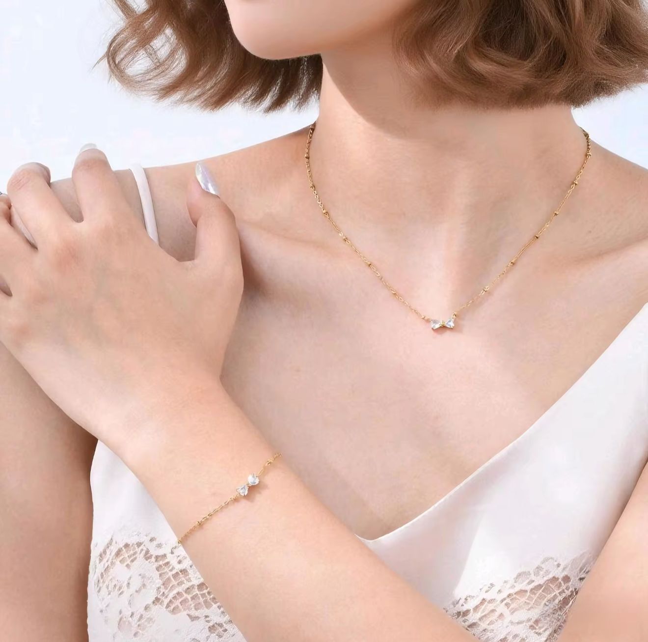 Bow Bead bracelet