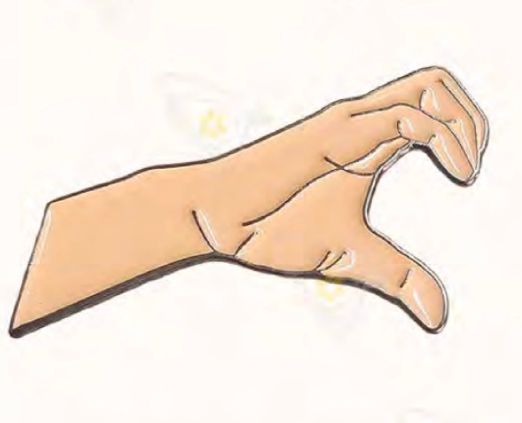Hand gesture Badge (RHS)