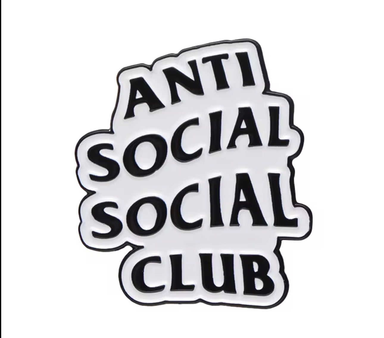 Anti social brooch
