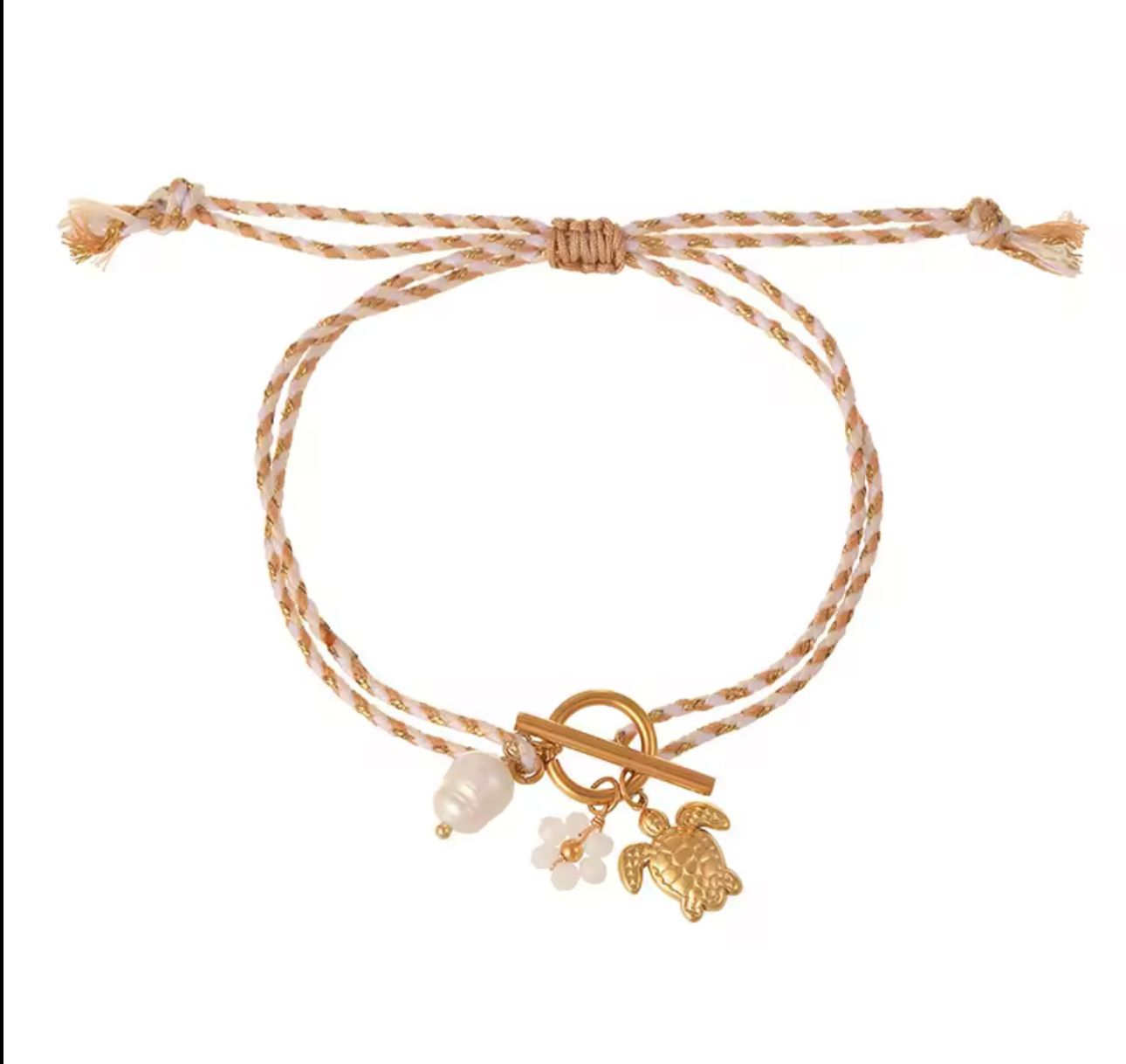 Rope Charm Bracelet