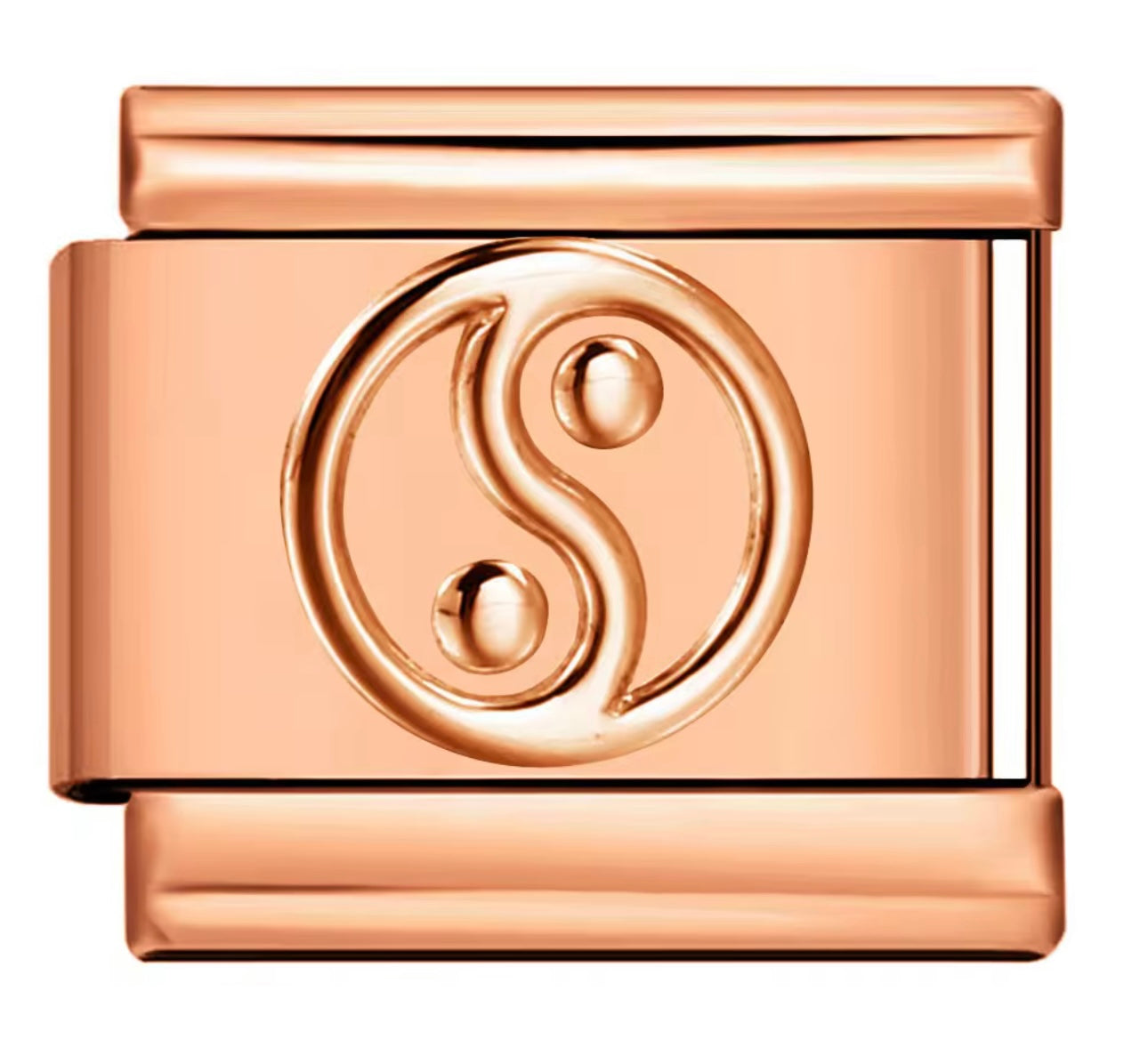 Rose gold Equality Charm