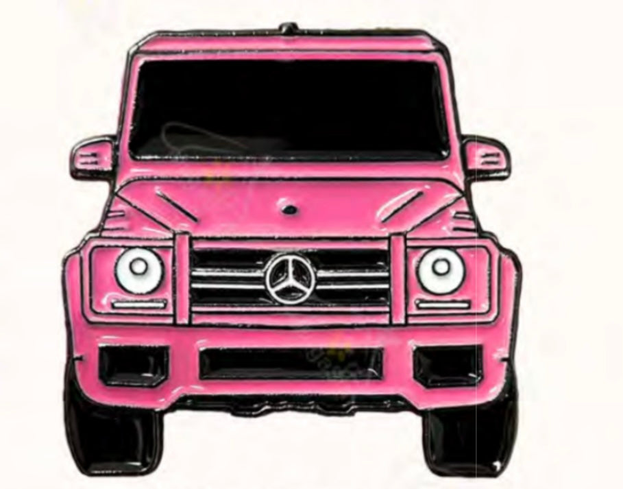 Pink G wagon Badge