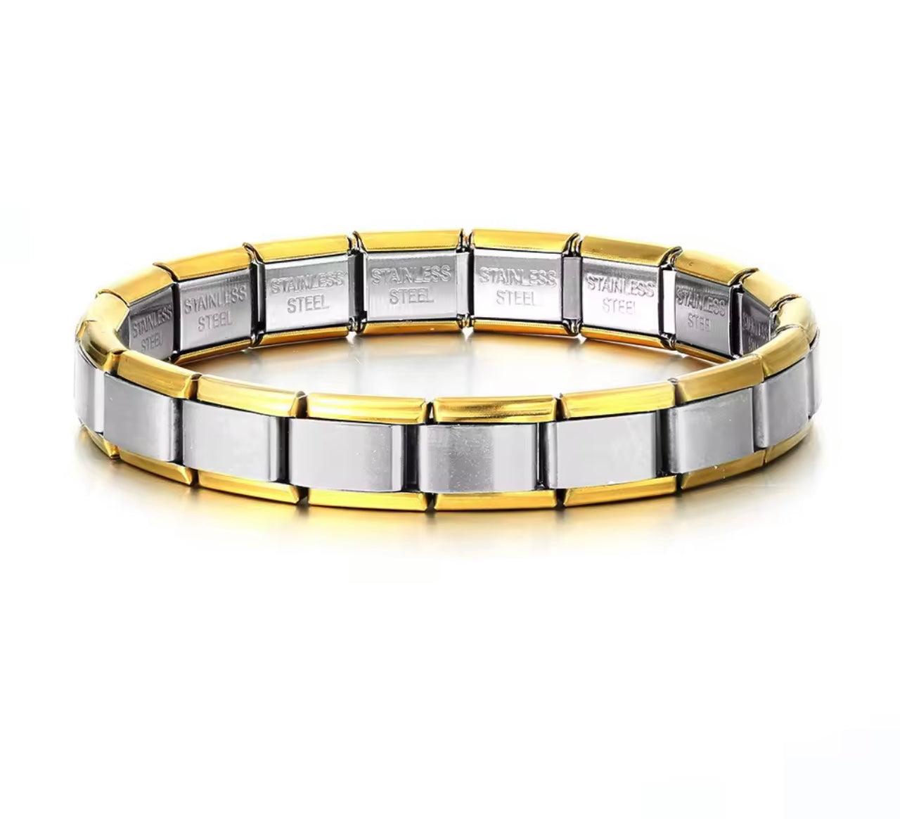 Italian Bracelet Golden Lining