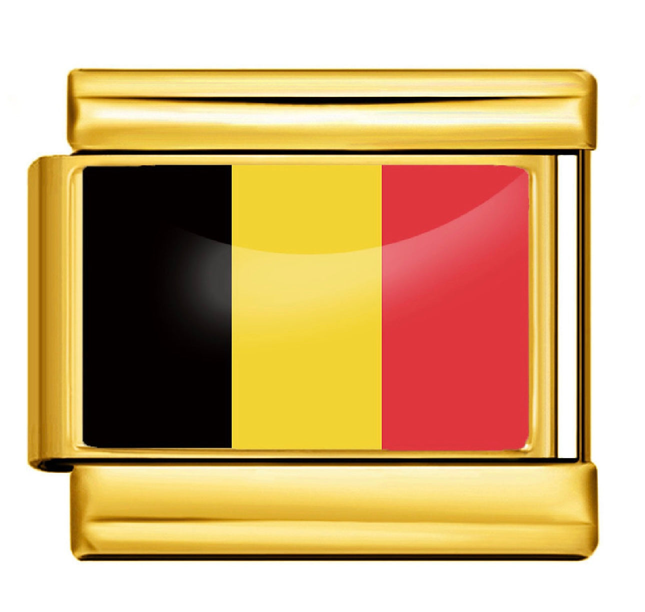 Gold base Belgium Charm