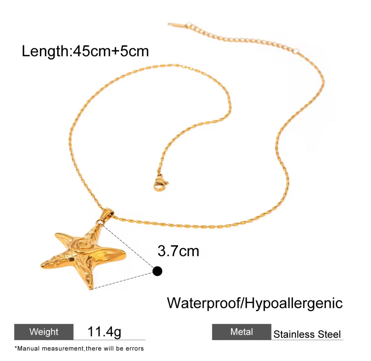 Starfish Necklace