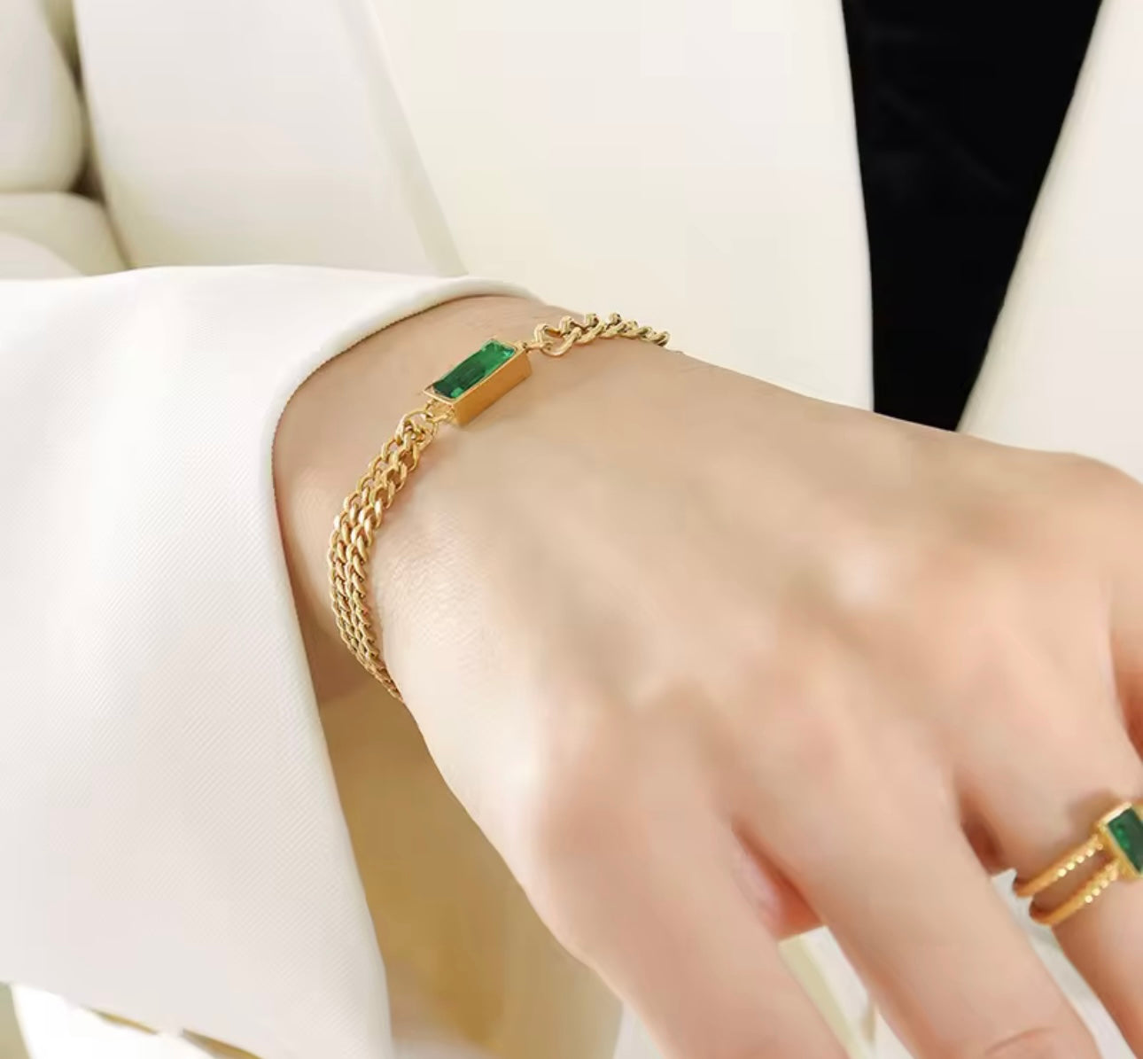 Emerald Bracelet
