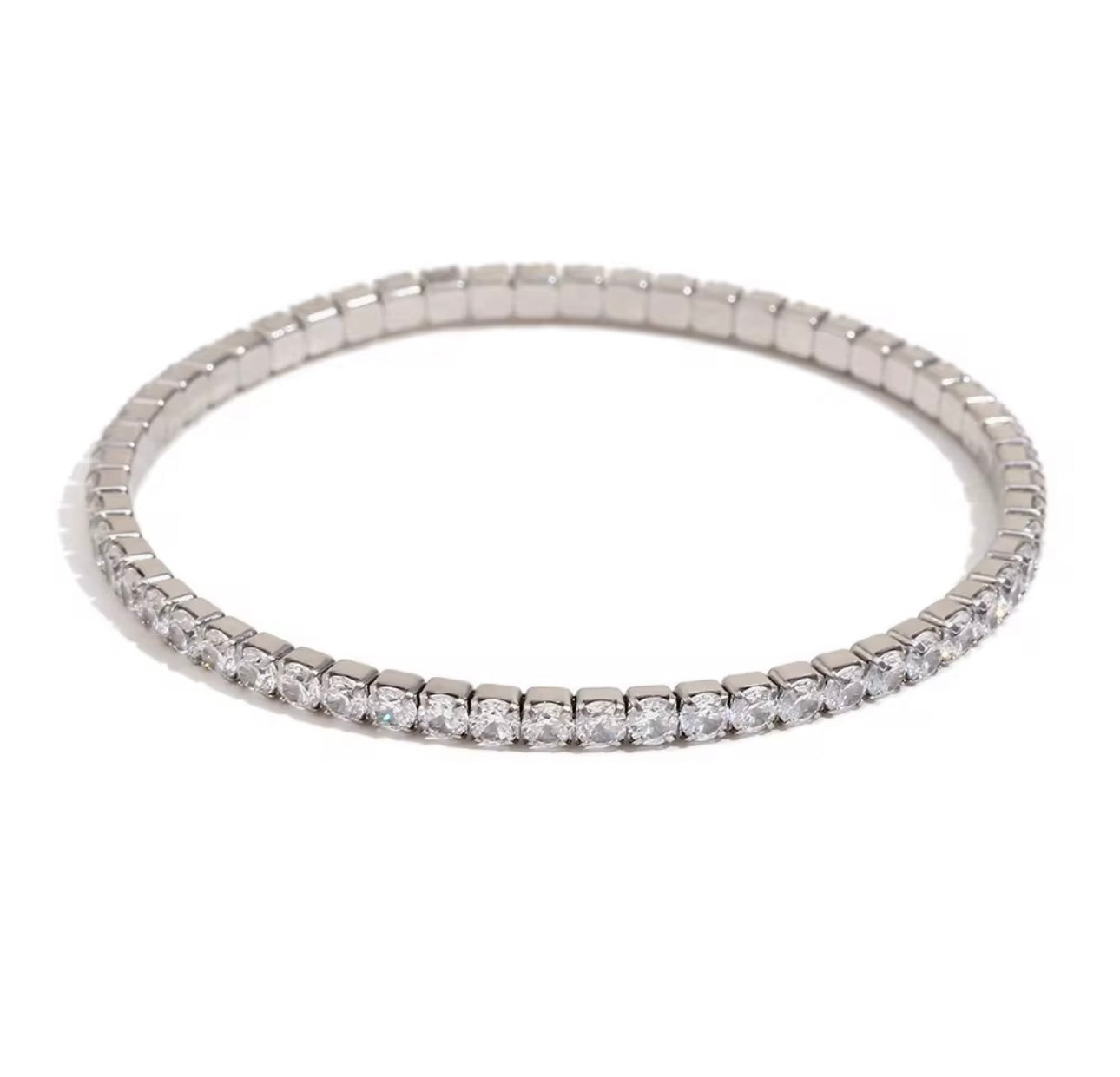 Eva streachable tennis bracelet