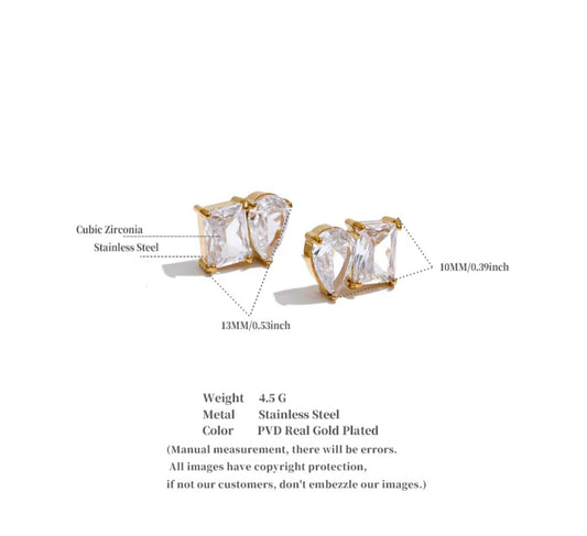 Lumière duo studs
