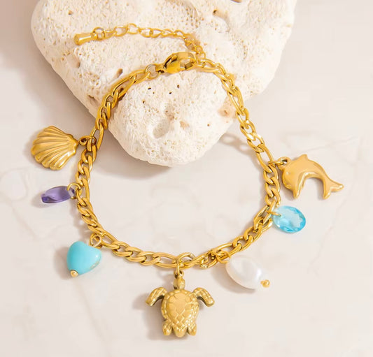 Pearl island bracelet