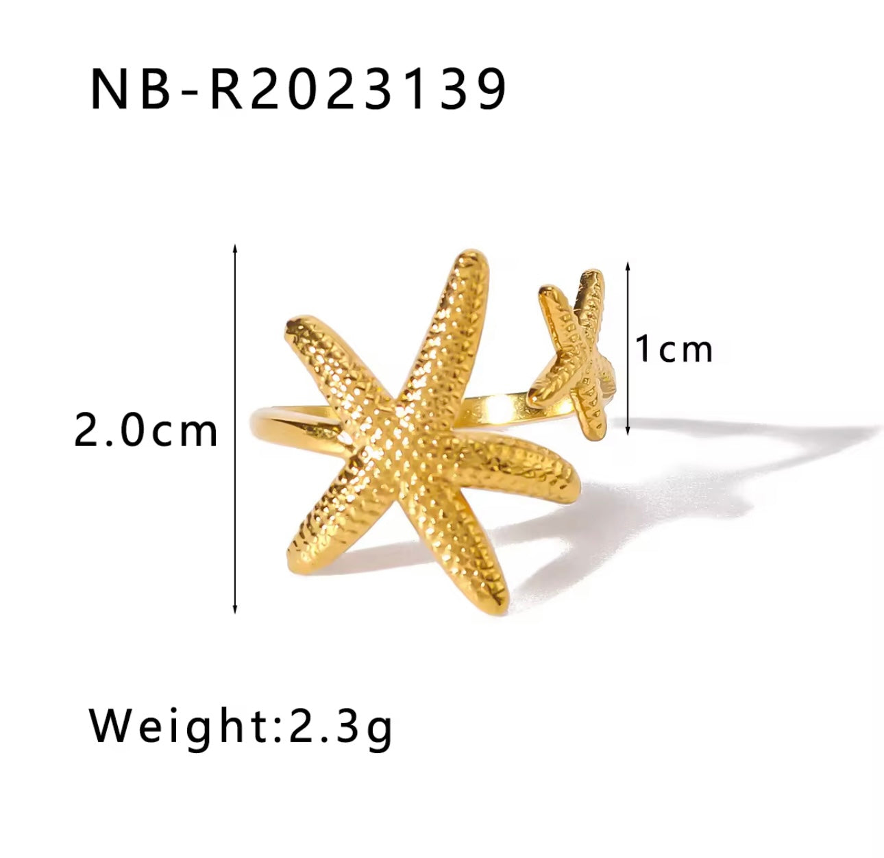 Set of 3 Rings (Golden)