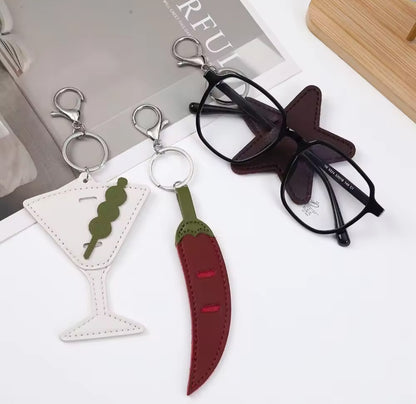 Mirchi sunglasses keychain