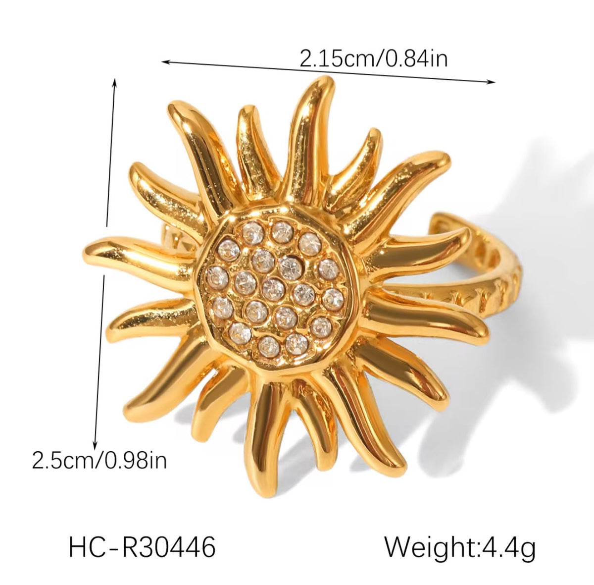 Sun Adjustable ring