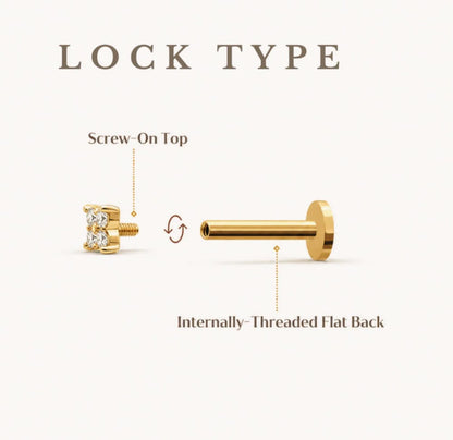 Tiffany studs (Pair)