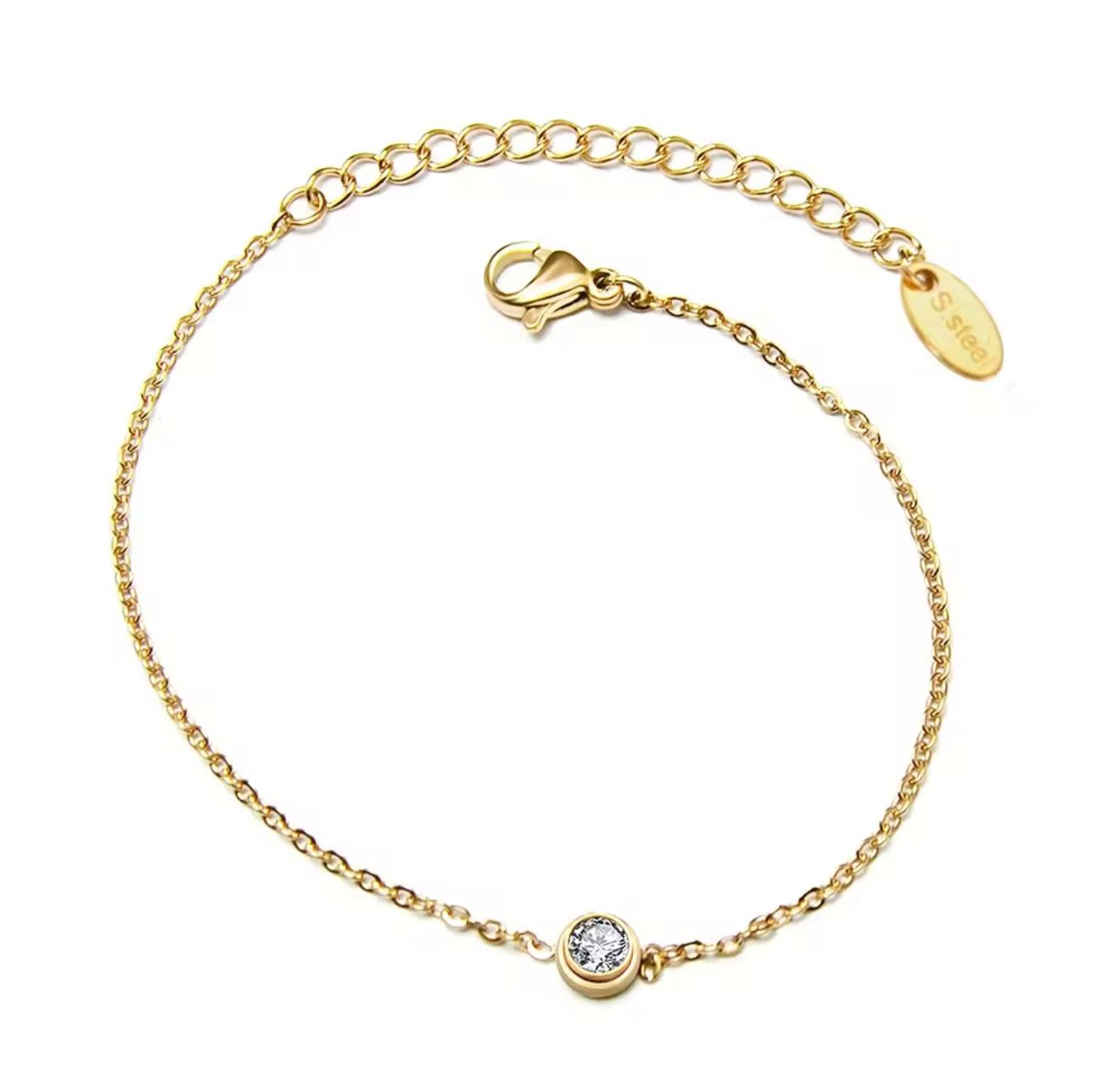 Round chain bracelet