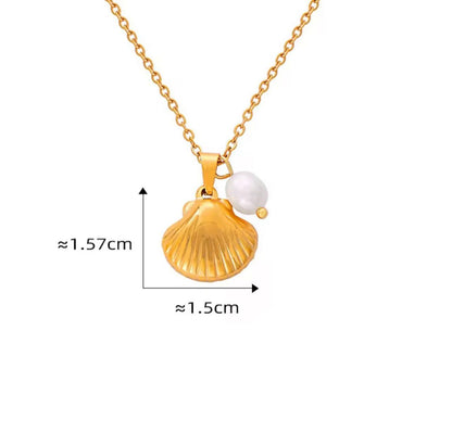 Pearl shell necklace
