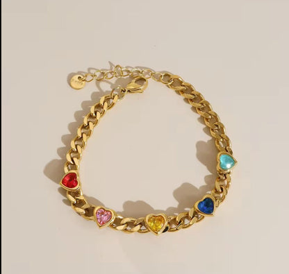 Candy Heart Bracelet