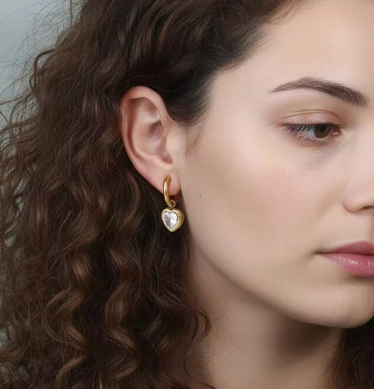 Noorani Heart Earrings
