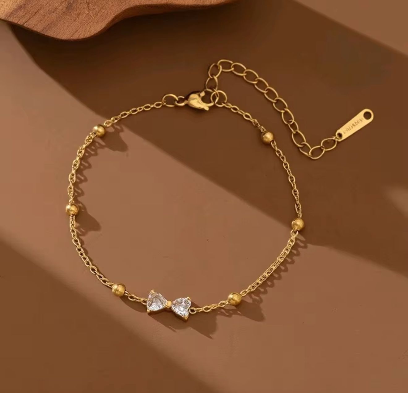 Bow Bead bracelet