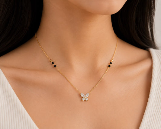 Butterfly Mangalsutra