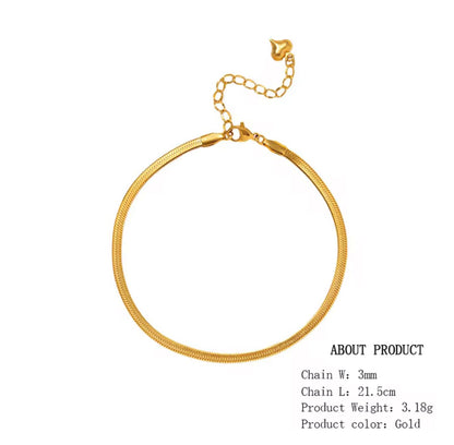 Snake chain Anklet