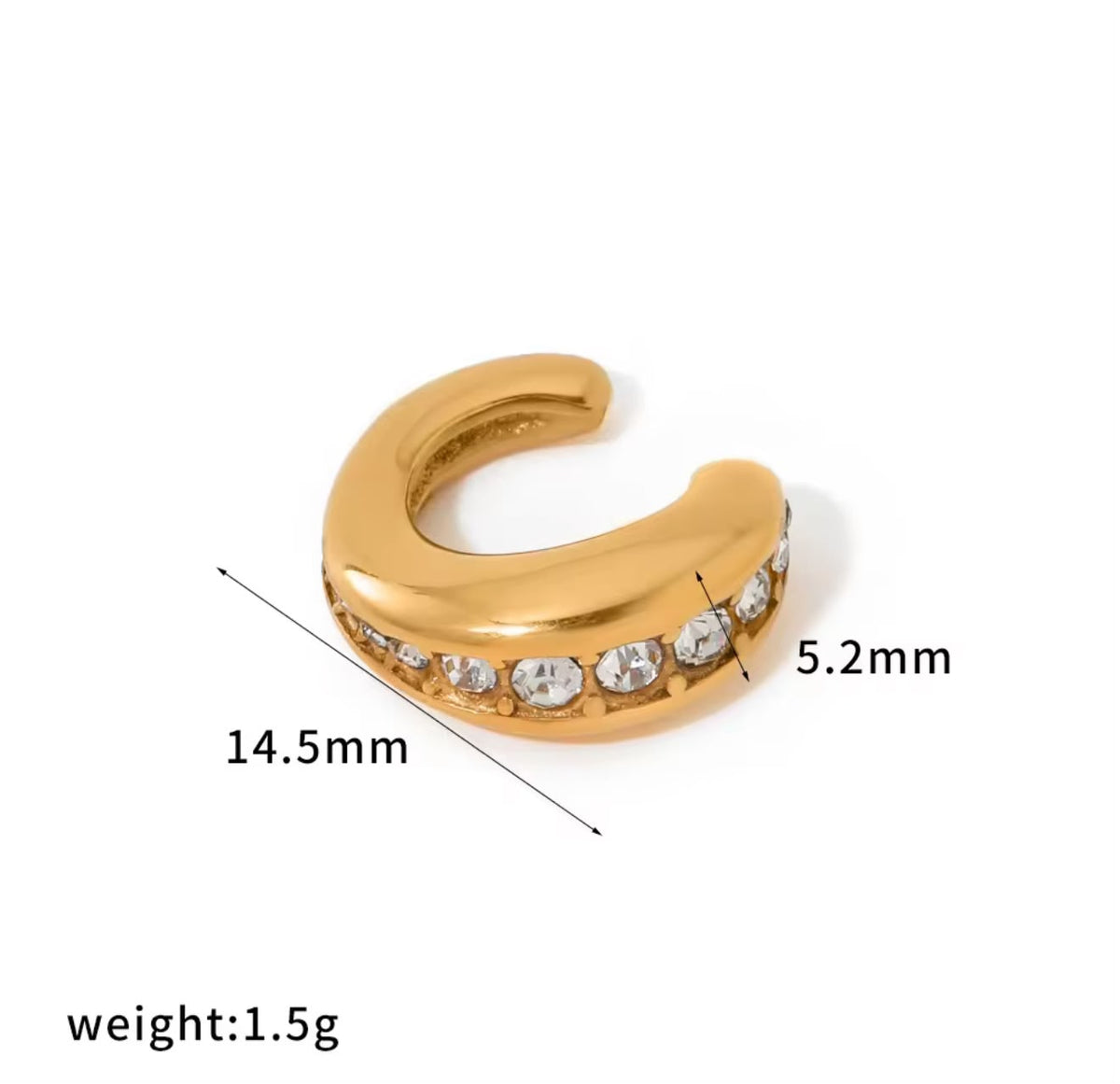 Celine ear cuff (in pair)