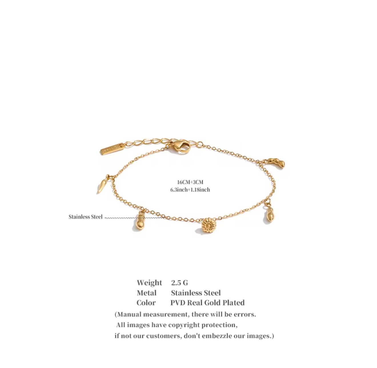 Lumina charm bracelet