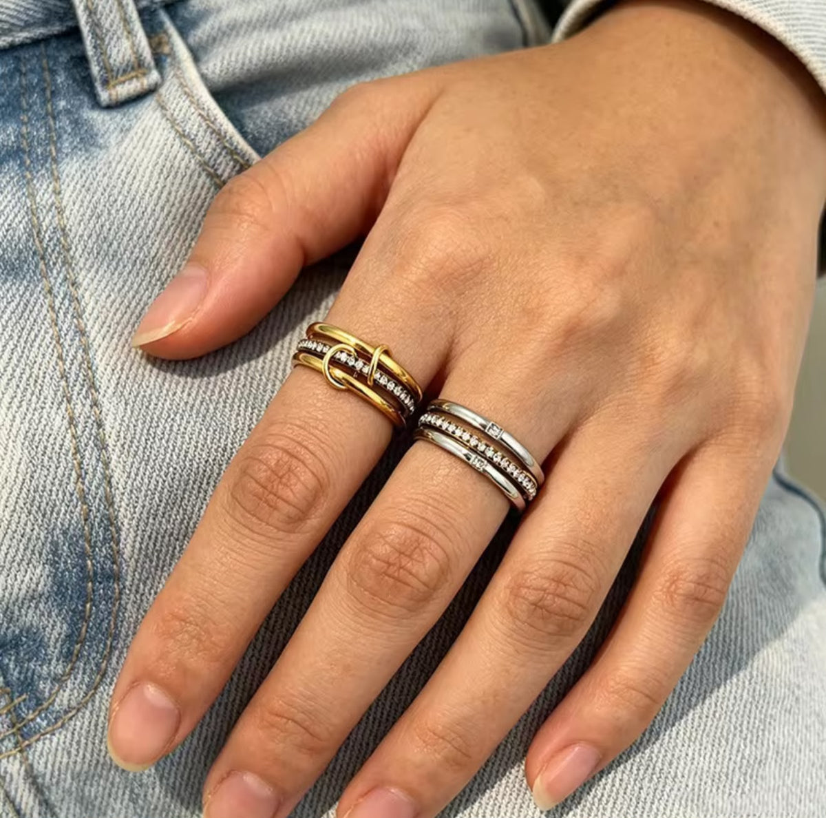 Sia Stack Ring