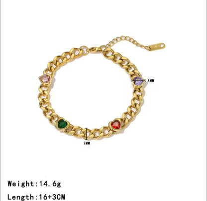 Candy Heart Bracelet