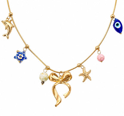Seabelle Charm Necklace