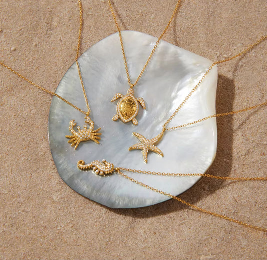 Golden Claw Necklace