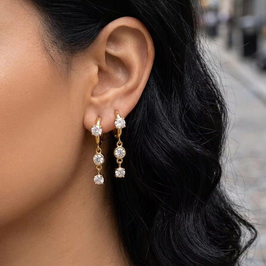 Dazzle Hoop Earrings
