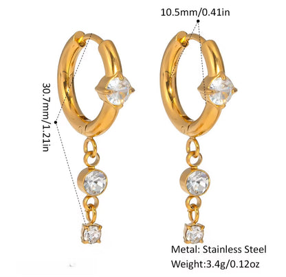 Dazzle Hoop Earrings