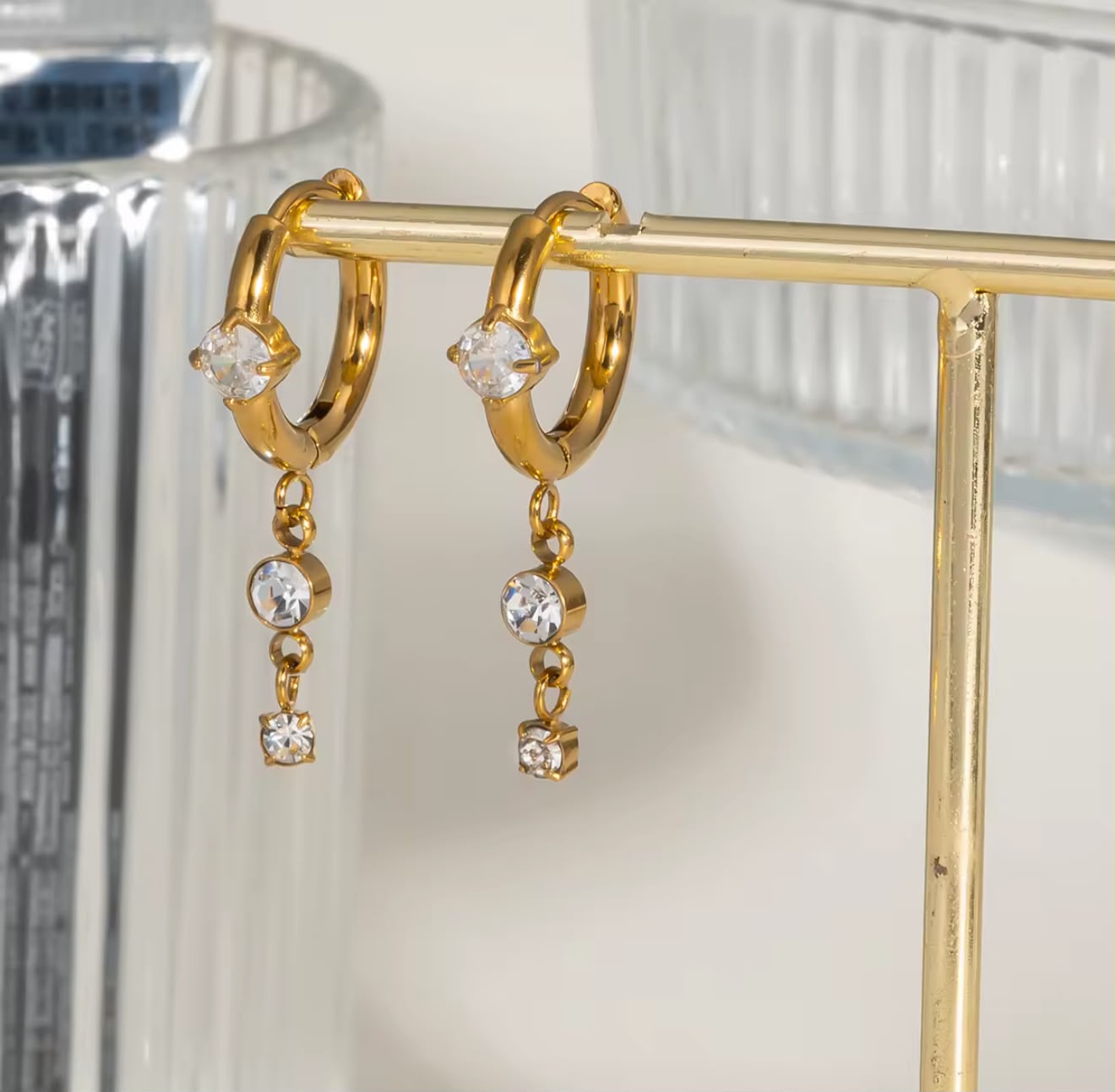 Dazzle Hoop Earrings
