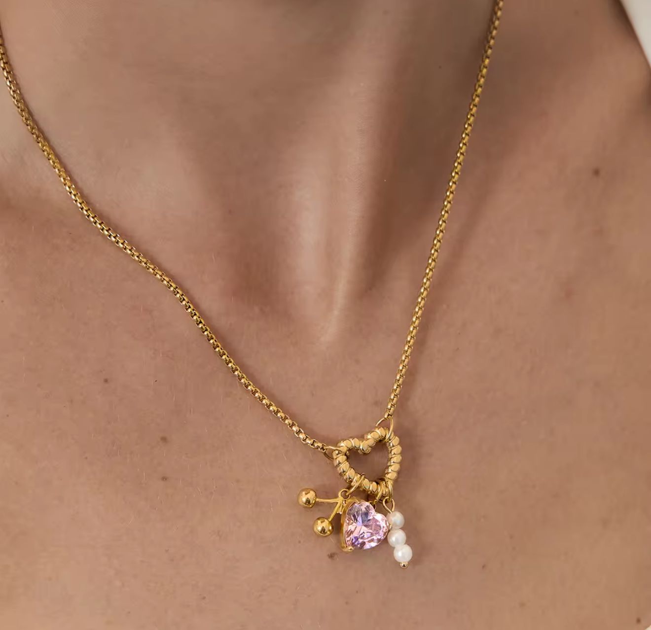 Cherie charm Necklace