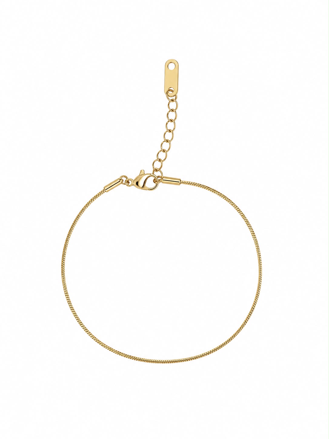 Thin snake chain bracelet