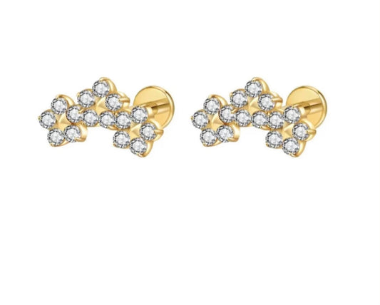 Bloomie studs pair