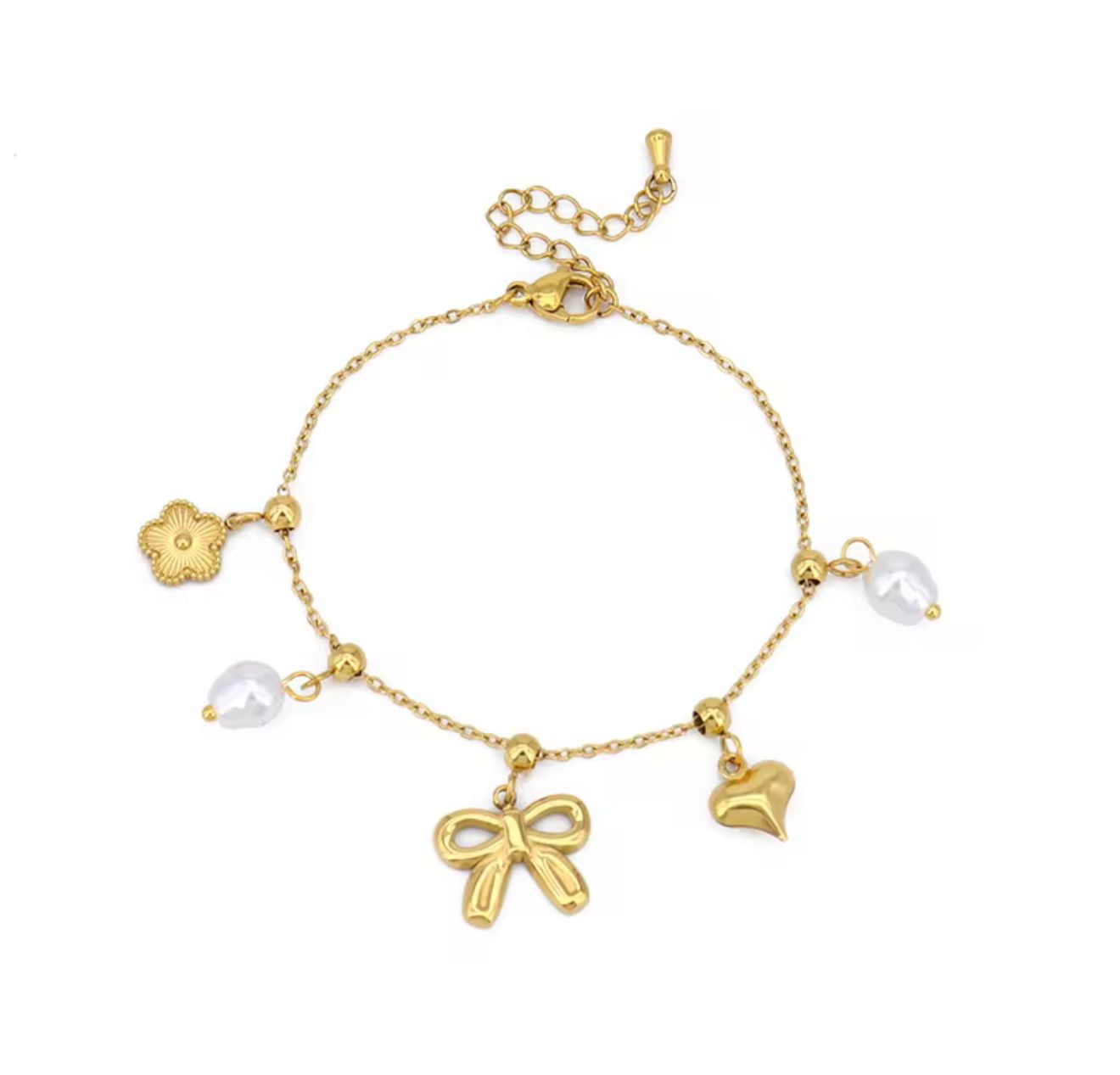 Belle charm bracelet