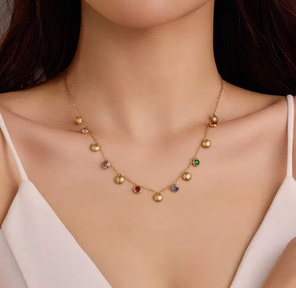 Shell Stone Necklace