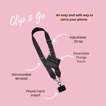 Classic Leather bag Phone strap