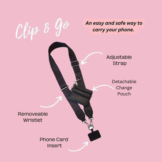 Classic Leather bag Phone strap