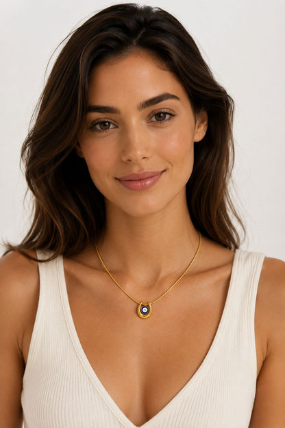 Evil eye necklace