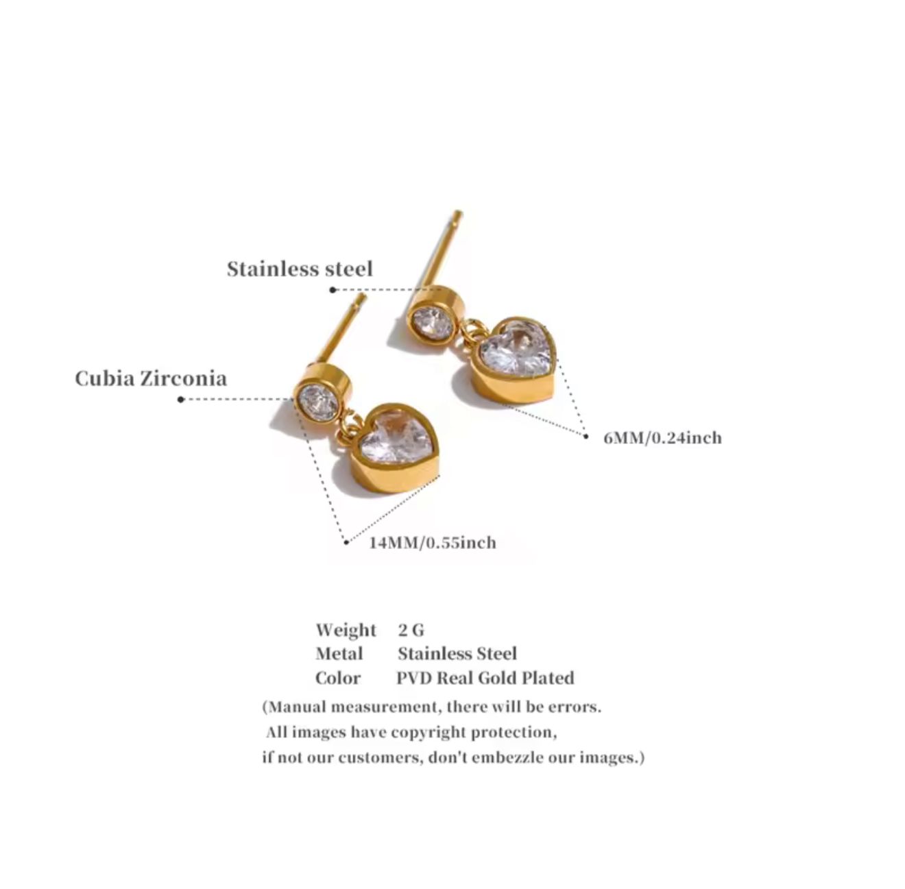 Love struck Earrings