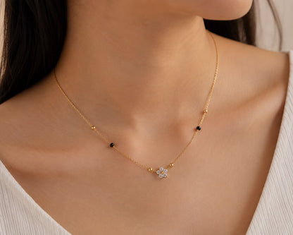 Flower mangalsutra