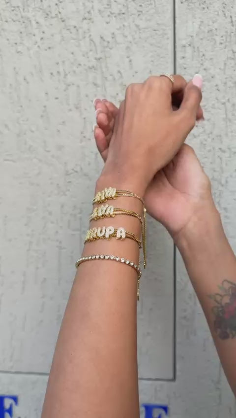 Customisable Initial Bracelet