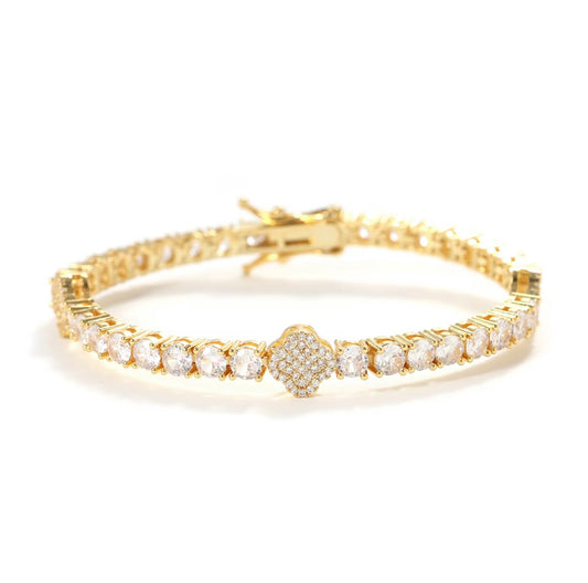 Tennis Clover Bracelet