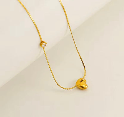Mini bubble balloon letter alphabets 18k Gold plated
